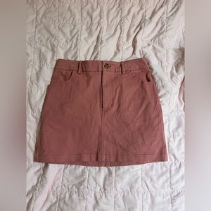 Forever 21 small pink mini pencil skirt
